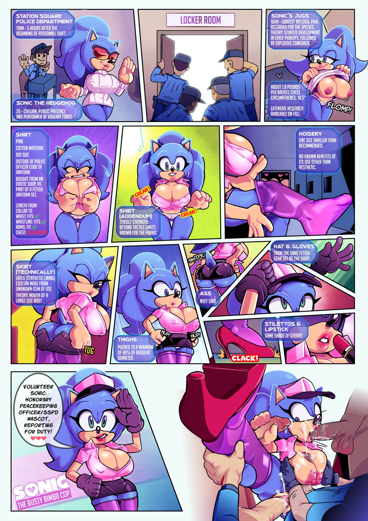 1280px x 1811px - Adventures of Whore Cop (Sonic The Hedgehog) Cuisine - FreeAdultComix