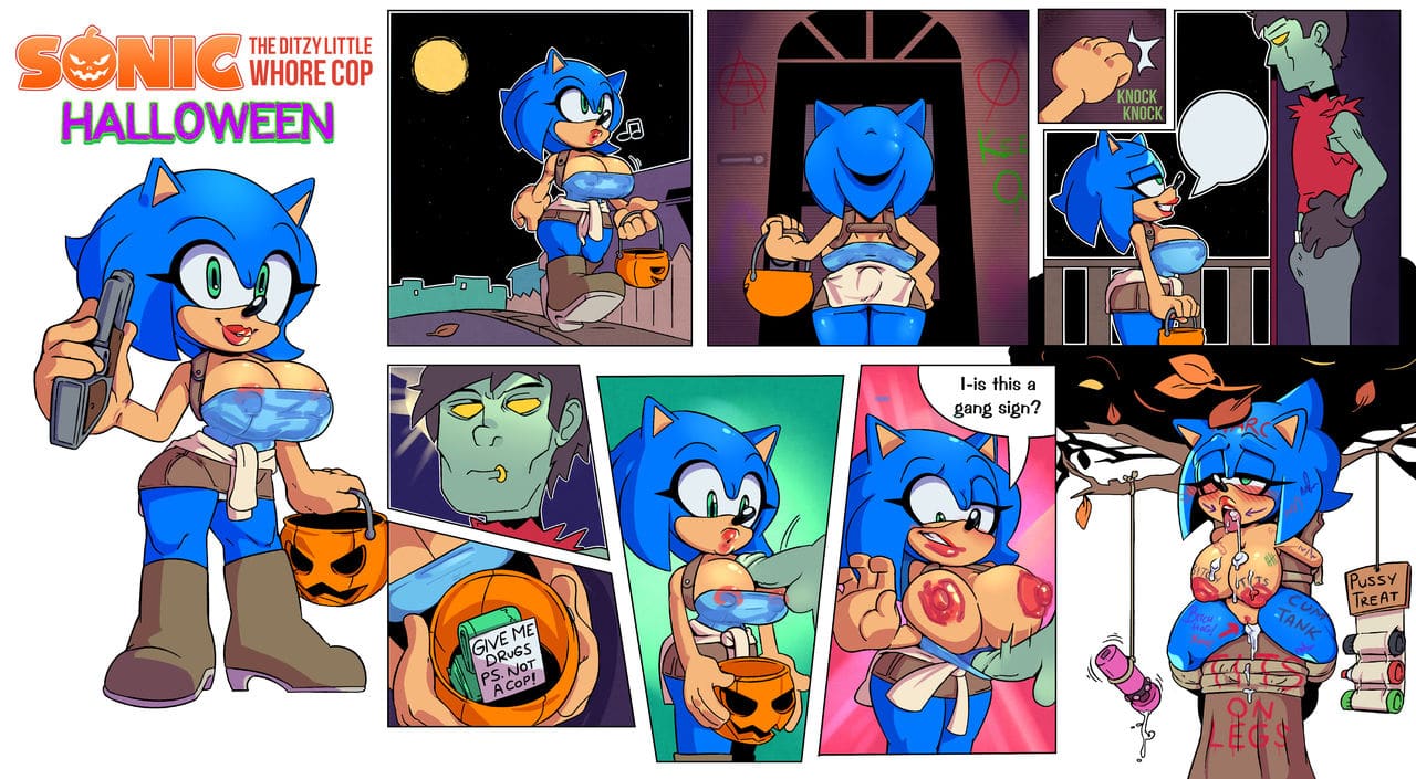 Sonic Whore Porn - Adventures of Whore Cop (Sonic The Hedgehog) Cuisine - FreeAdultComix