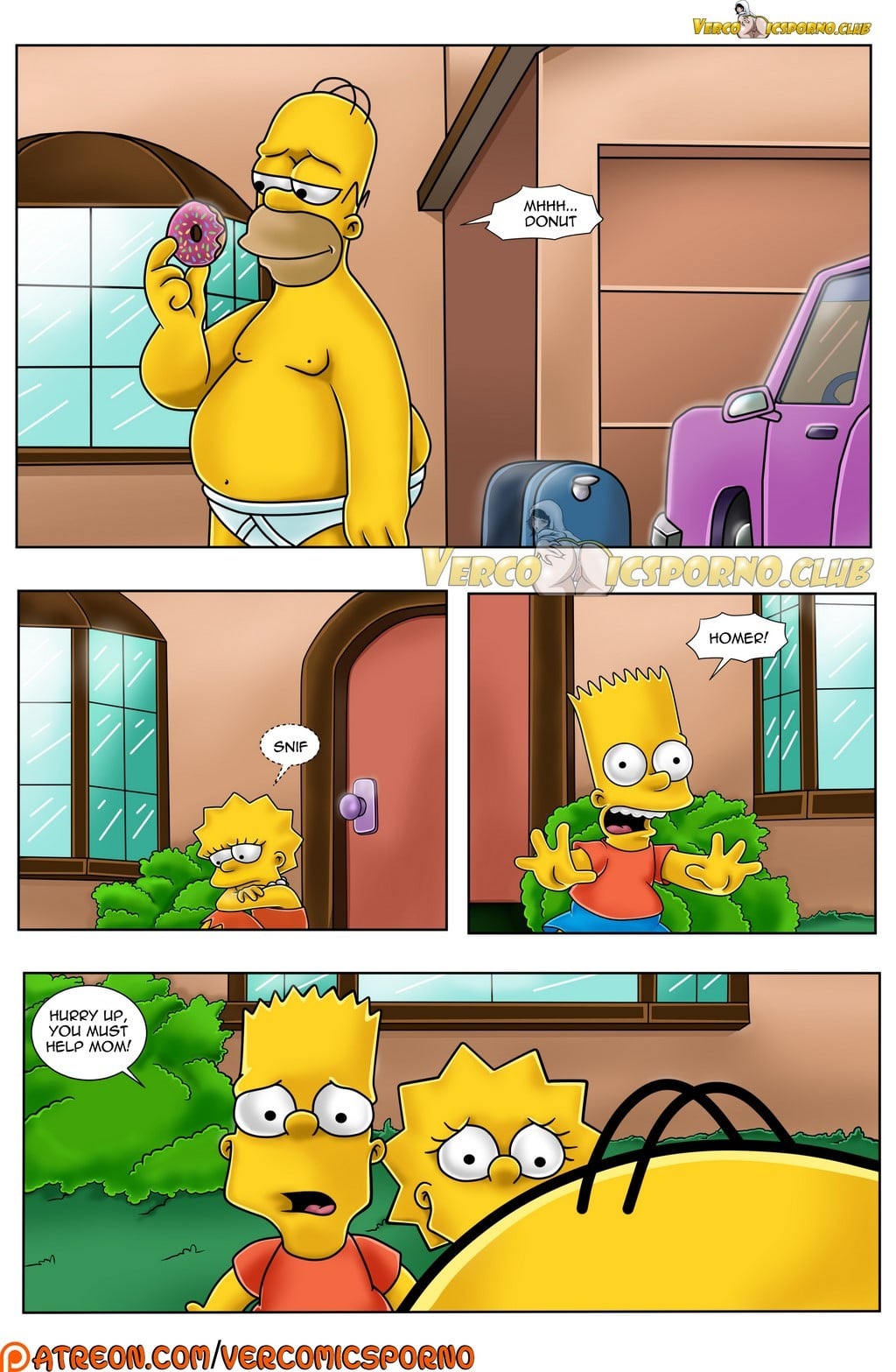 1024px x 1567px - Drah Navlag â€“ Homer's Nightmare (The Simpsons) - FreeAdultComix