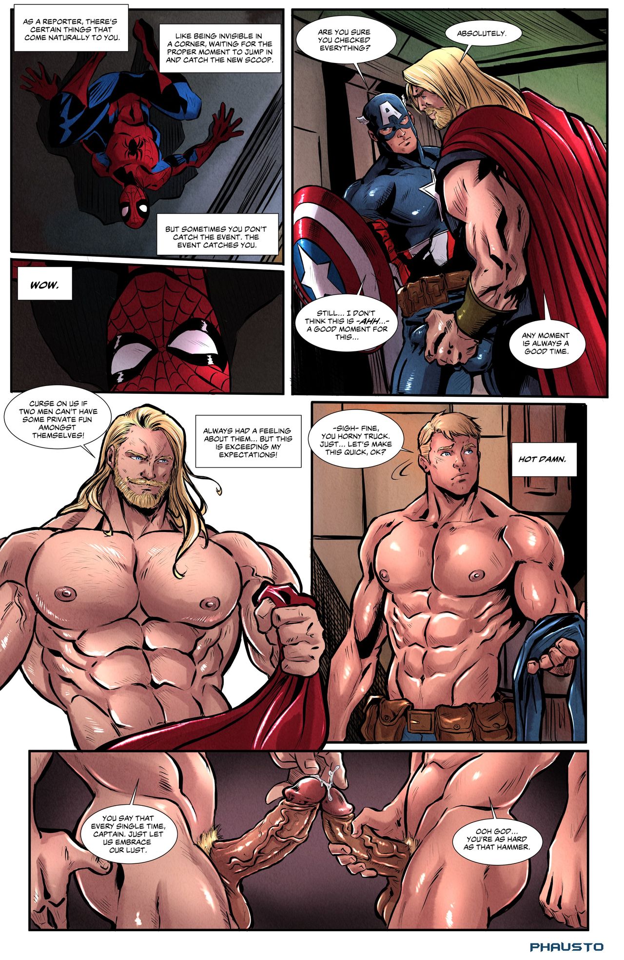 Marvel Cartoon Sex - Marvel Gay Comics Xxx | Gay Fetish XXX