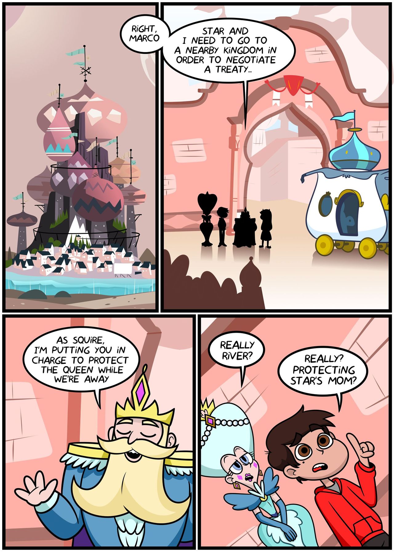 Alone With The Queen (Star Vs The Forces Of Evil) Xierra099 - FreeAdultComix