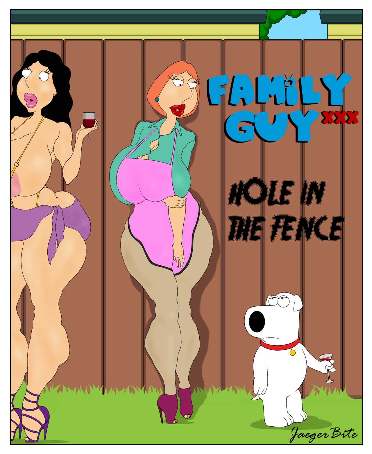 Family Guy XXX – Hole In The Fence by Jaegerbite