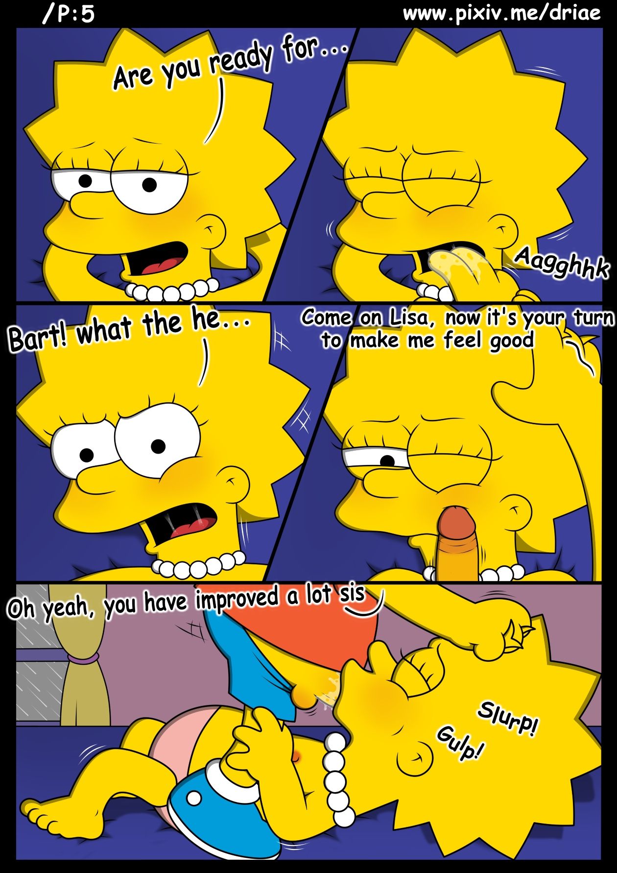 Simpsons Diaper Porn - The Simpsons- Siblings Game [DriAE] - FreeAdultComix