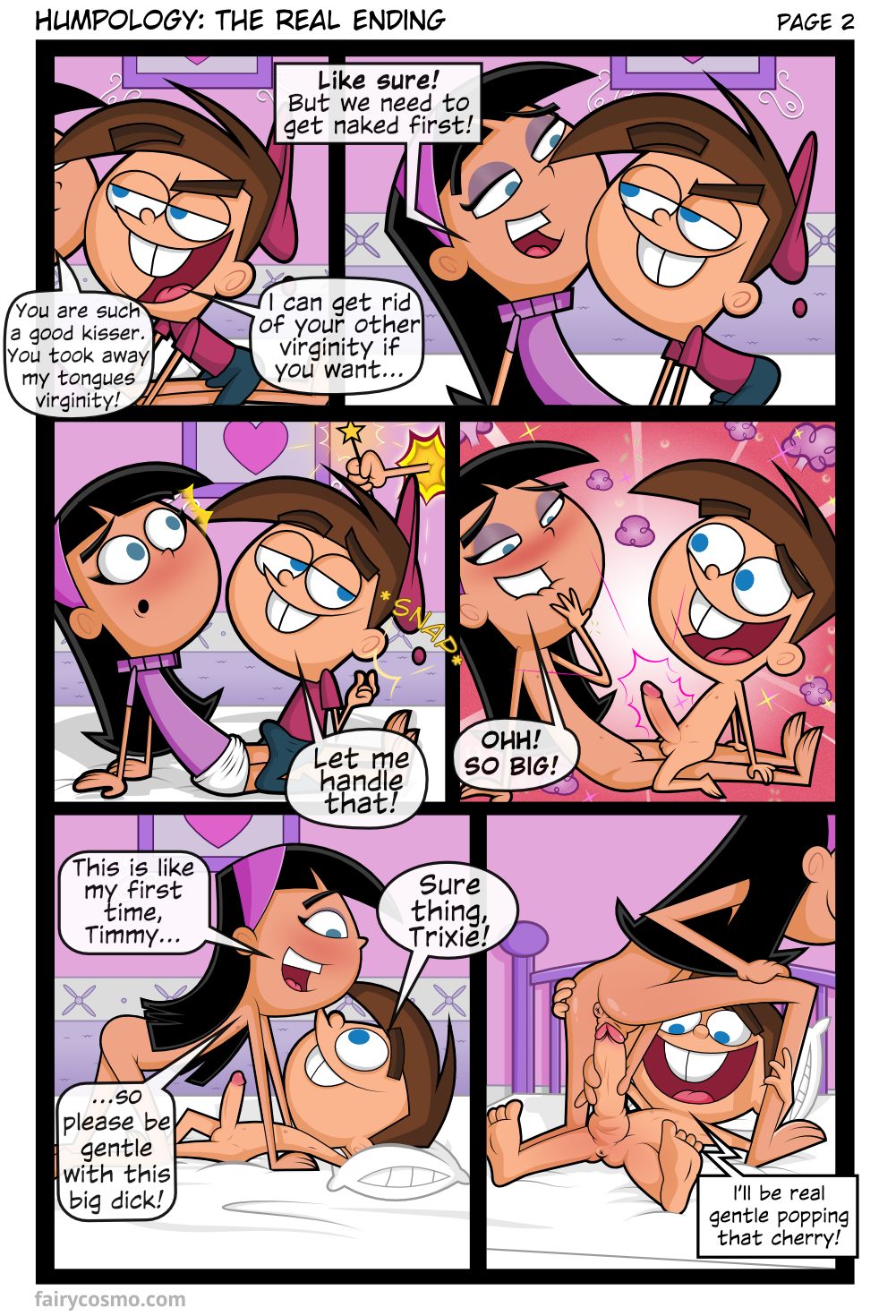 Fairly Odd Parents Reality - Humpology - The Fairly OddParents [FairyCosmo] - FreeAdultComix
