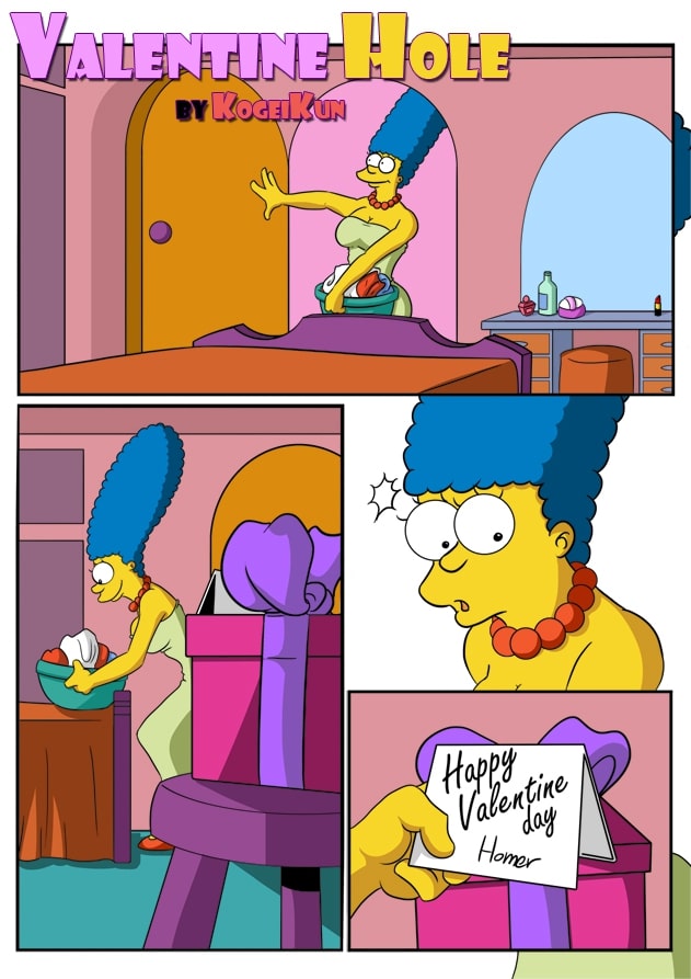 Cartoon Glory Hole Porn - The Simpsons - Marge VS Glory Hole Monster Cock - FreeAdultComix