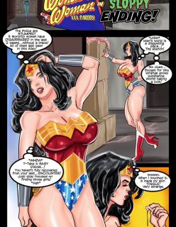 Free Comix Wonder Woman in Sloppy Ending – SuperPoser