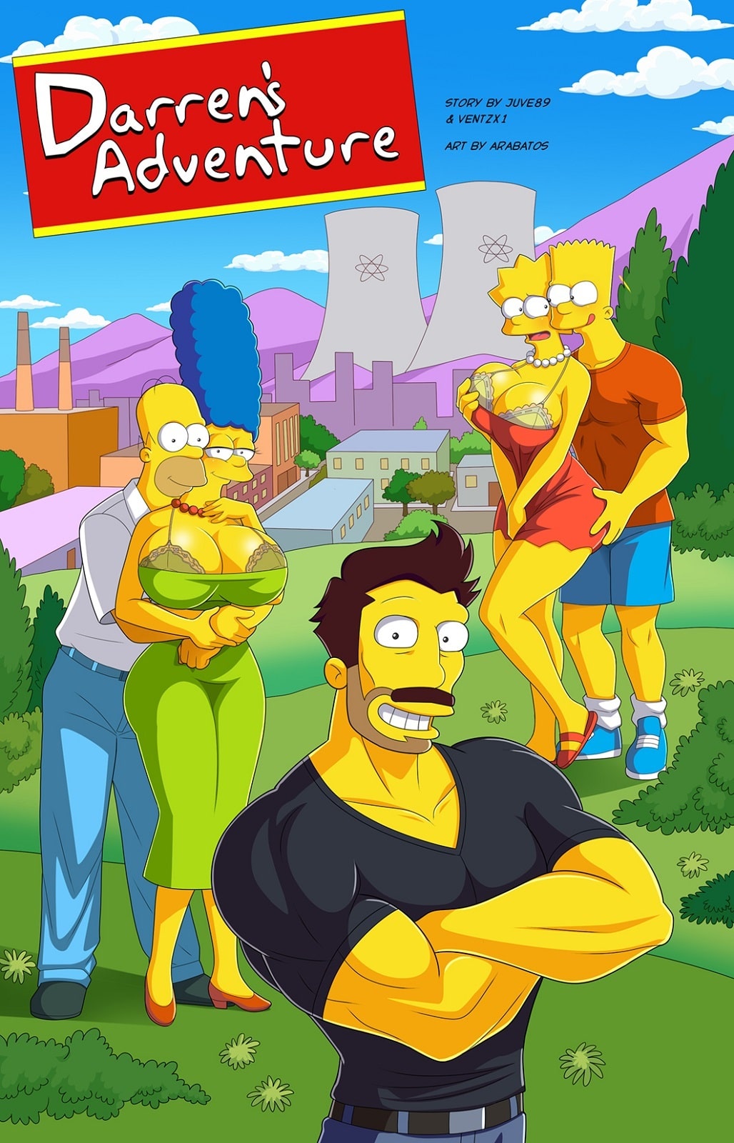 Darrens Adventure by Arabatos - Simpsons image