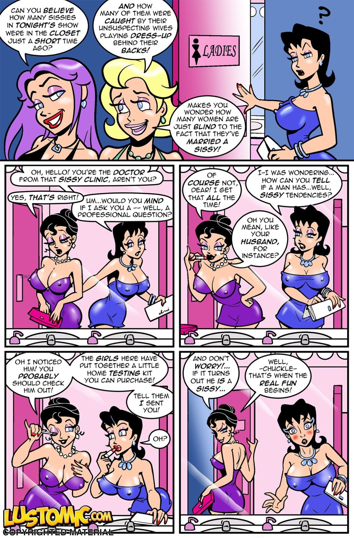 Free Comix Are You A Sissy by Lustomic - FreeAdultComix