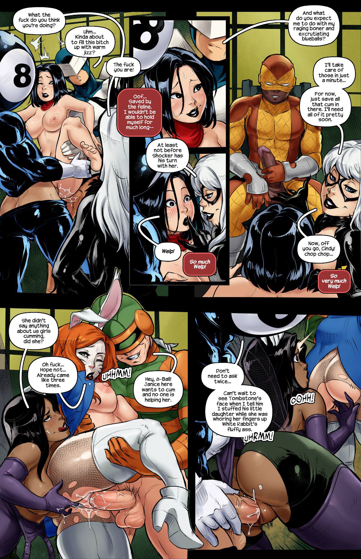 Adult Comix Silk uncovered - Tracy Scops - FreeComix