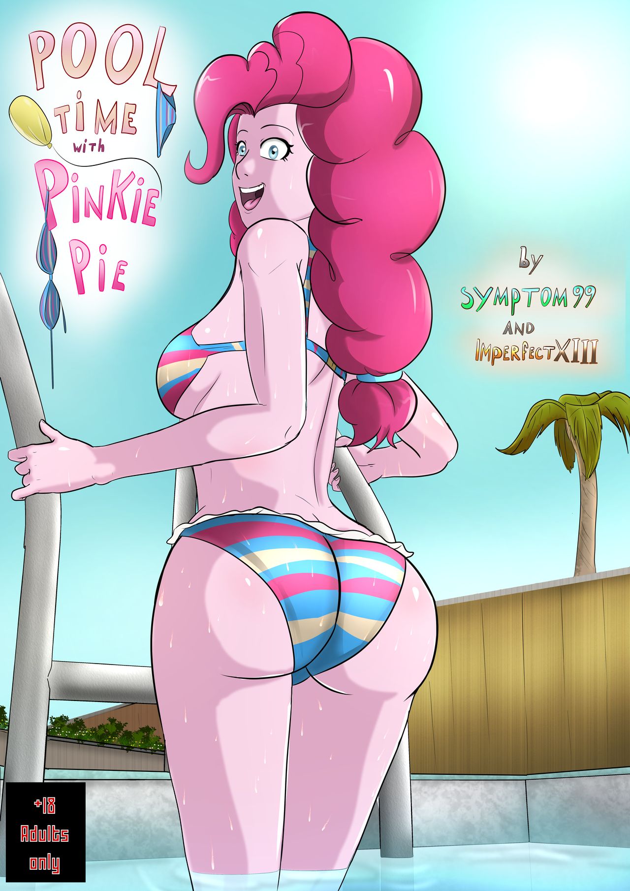 Free Comix Pool Time with Pinkie Pie (My little pony)  Symptom99/ImperfectXIII - FreeAdultComix