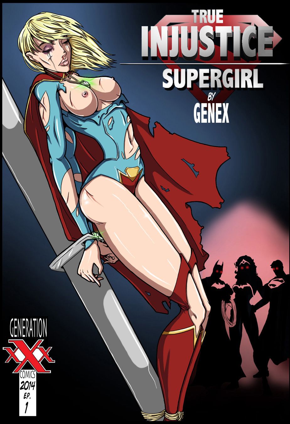 Lesbian Superheroine Comic - Genex - True Injustice Supergirl (Update) - FreeAdultComix