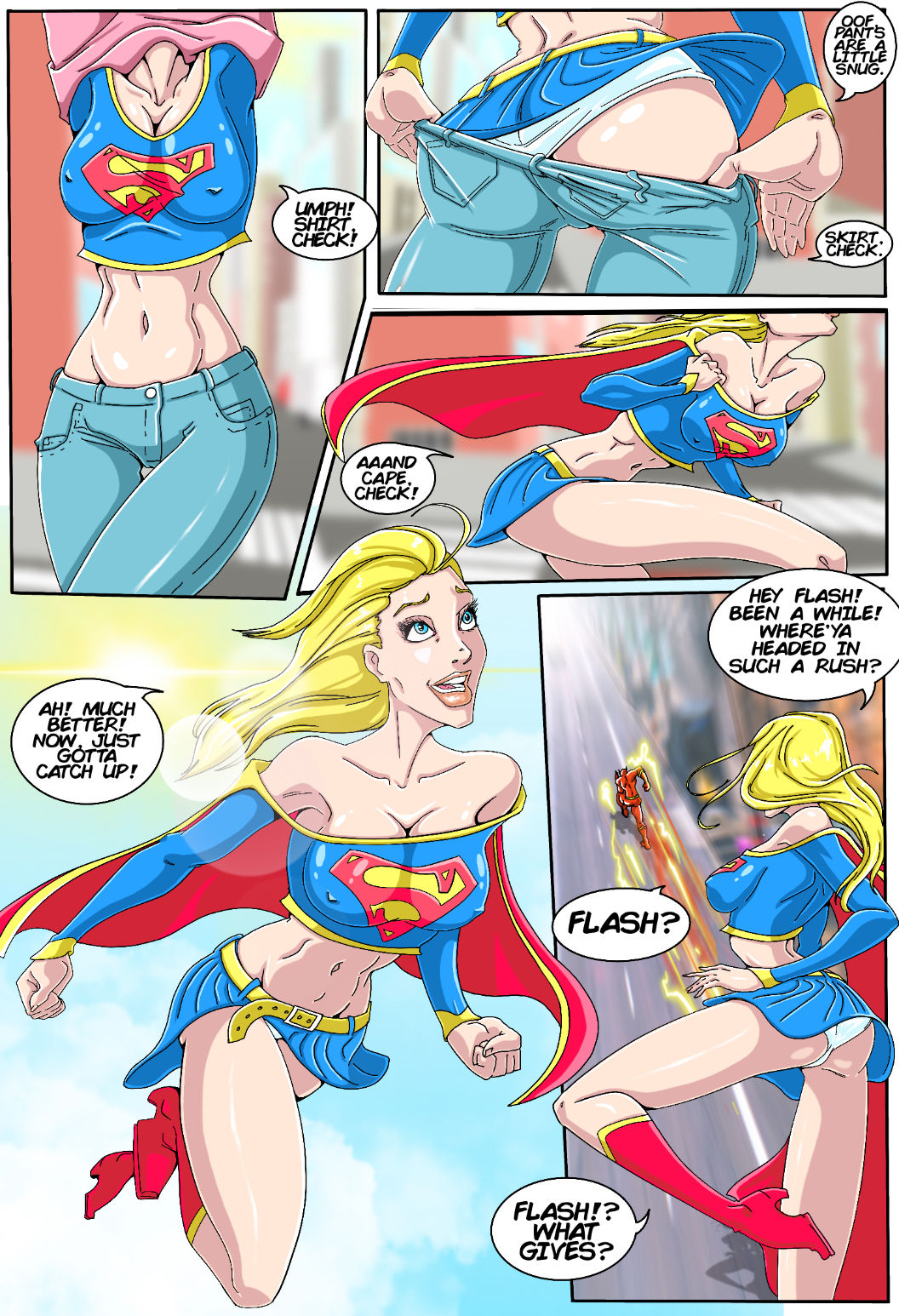 1056px x 1546px - Free Comix True Injustice Supergirl part 2 by Genex - FreeAdultComix