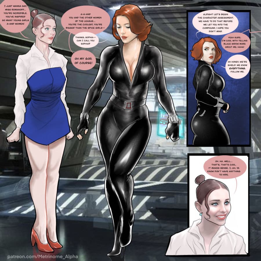 Black Widow Natalia Hentai Lesbian Bondage | BDSM Fetish