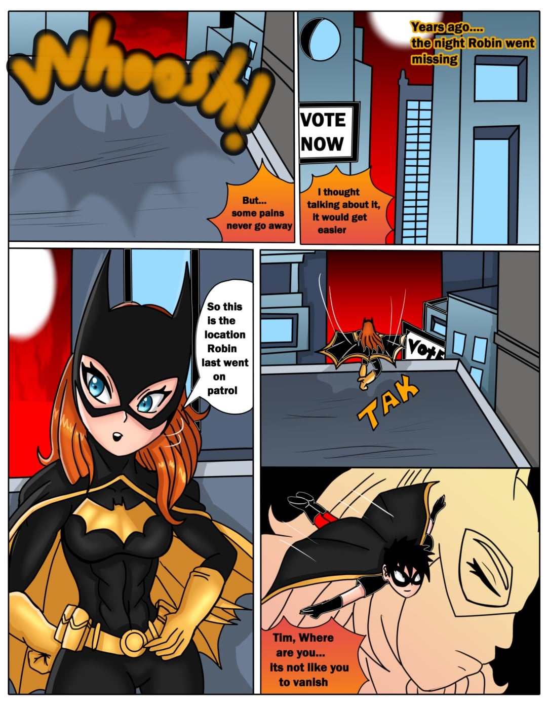 Batman Batgirl And Robin Porn - Batgirl Hentai Comic (Batman Beyond) Darkfang100 - FreeAdultComix