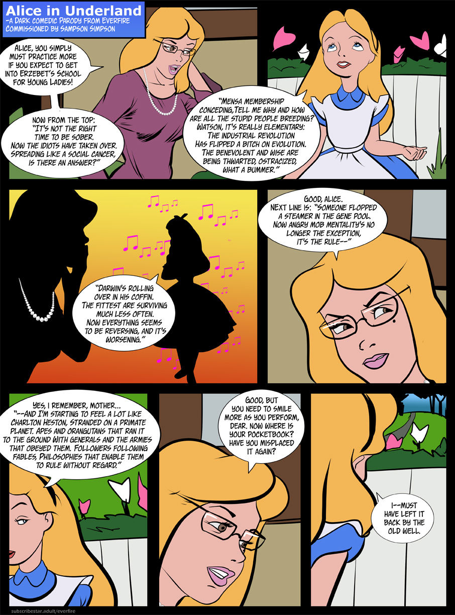 Alice in Underland by Everfire - FreeAdultComix