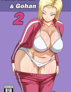 Android 18 & Gohan 2 – Dragon Ball Super by Pink Pawg
