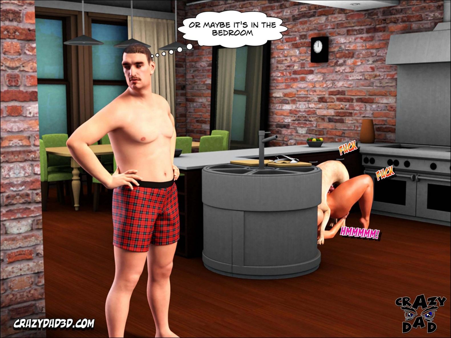 Comix Foster Mother 24 – CrazyDad3D