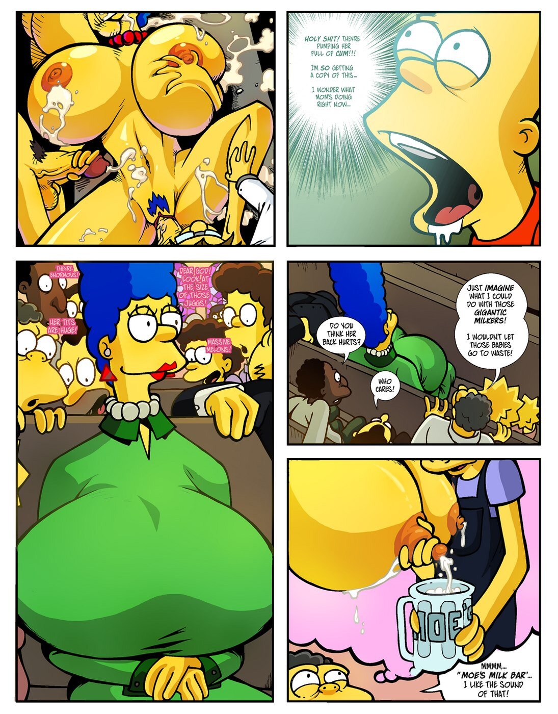 1095px x 1400px - SIMPSINCEST - THE RETURN OF LARGE MARGE - FreeAdultComix