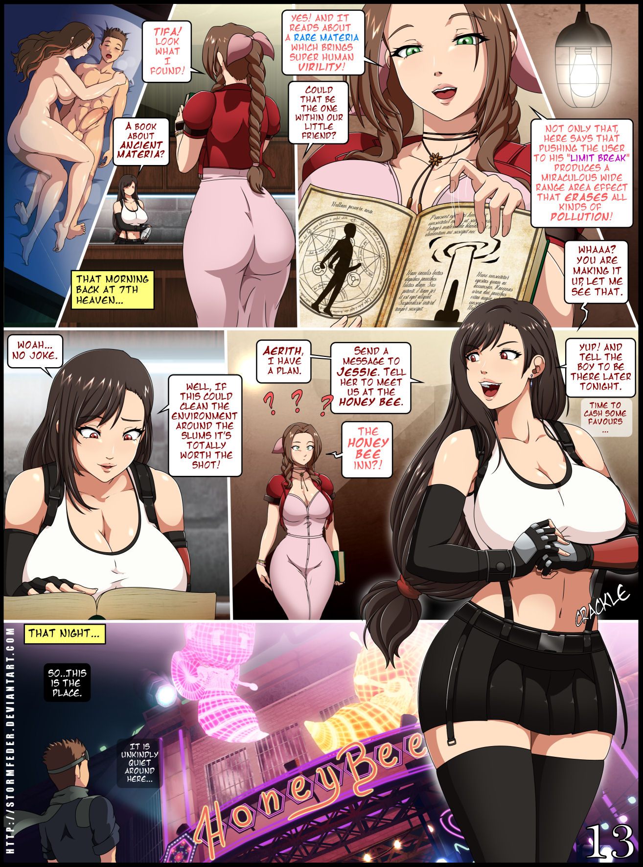 7th Heaven Revisited - Final Fantasy VII by StormfedeR - FreeComix