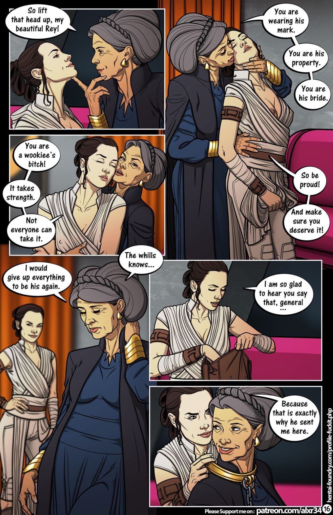 Sexy Star Wars Sex Toons - A Complete Guide to Wookie Sex 3 - Star Wars by Fuckit - FreeAdultComix