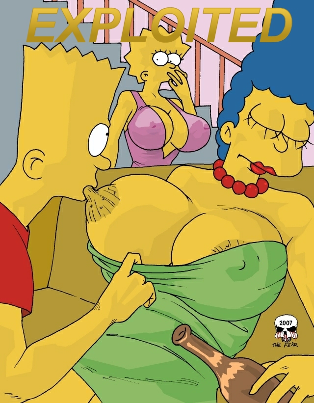 Simpsons - Marge sucking in the paradise with cum - FreeAdultComix