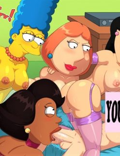 Milf Party – Family sex comics by Slappyfrog