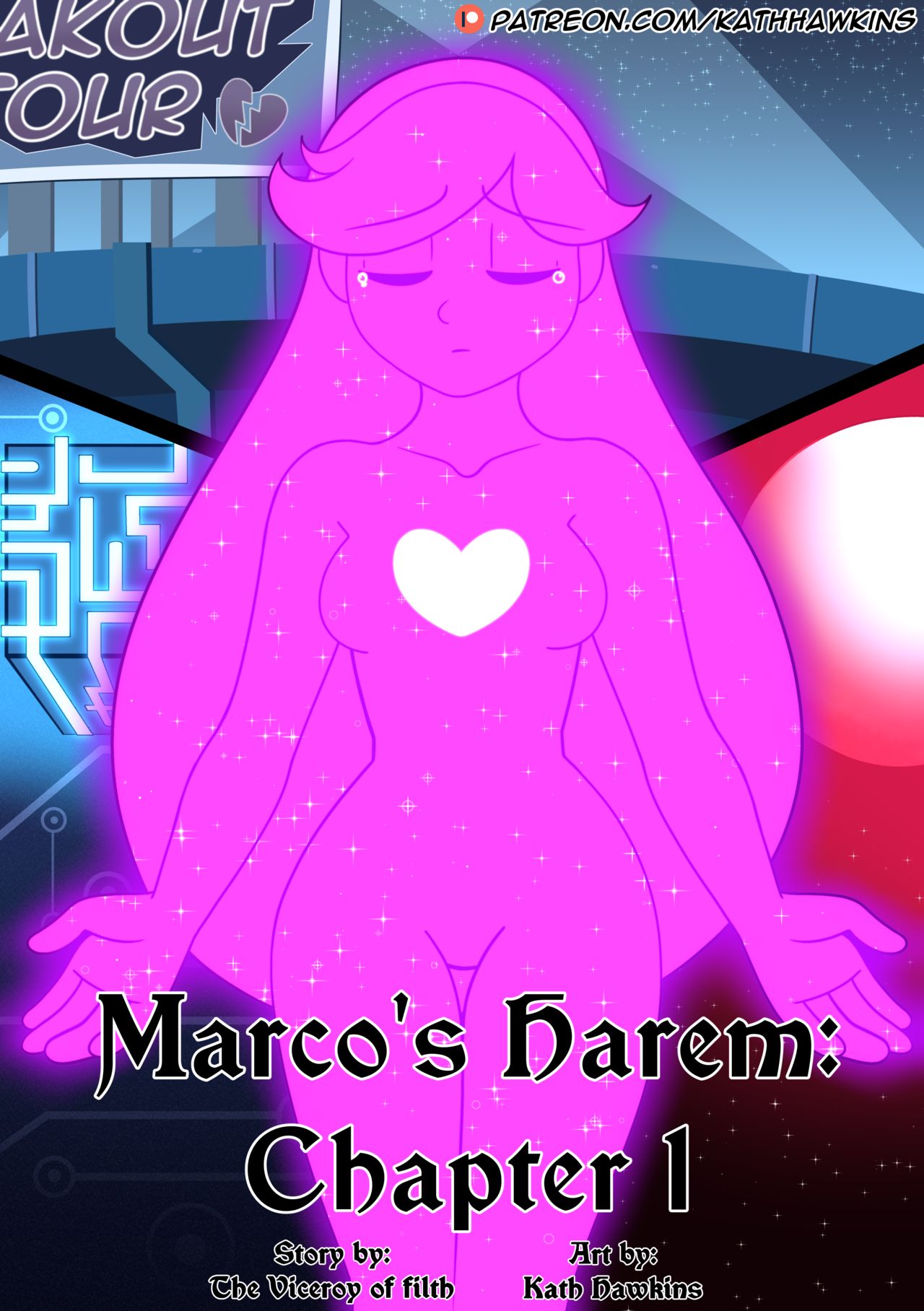 Marco’s Harem – Star vs the Forces of Evil [Kath Hawkins]