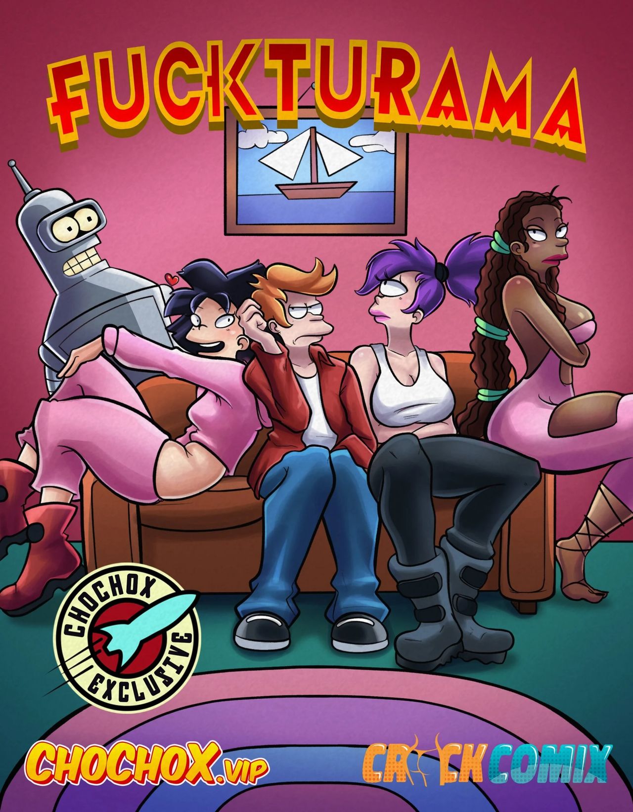 Fuckturama – The Simpsons by ChoChoX