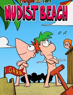 Nudist Beach – Phineas and Ferb by Garax