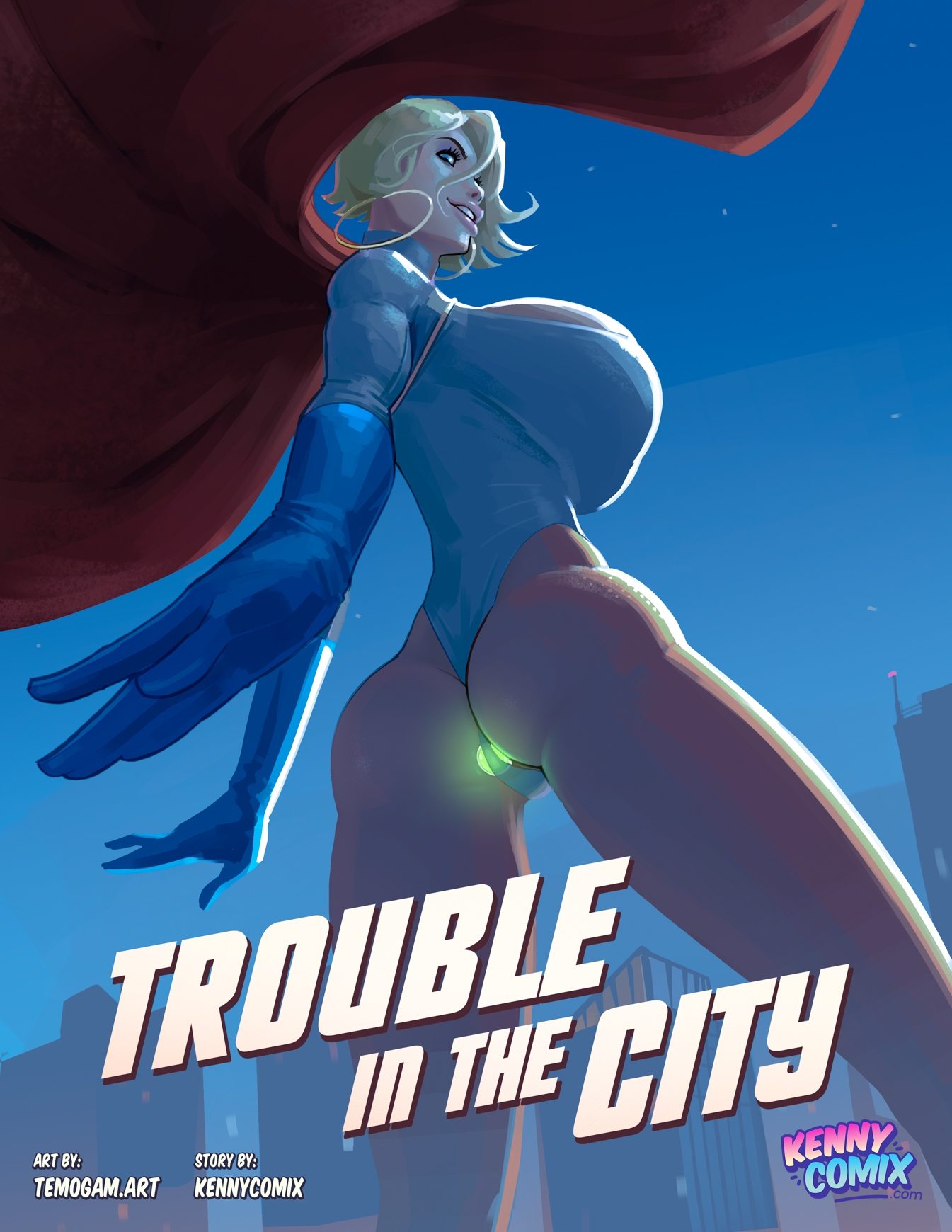 1345px x 1740px - Power Girl Trouble in the City by Kennycomix and Temogam - FreeAdultComix