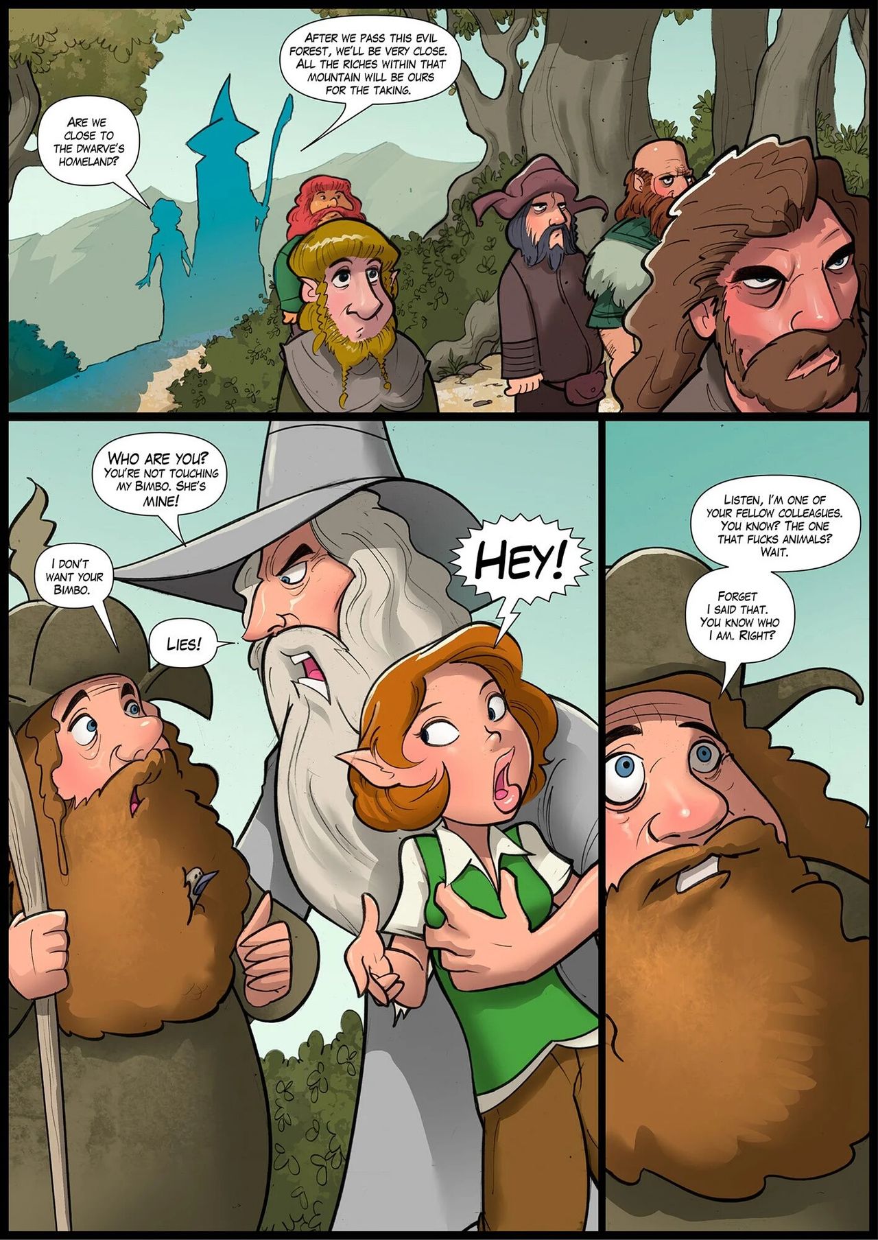 The Habit 3 – The Lord Of The Rings by JKRComix