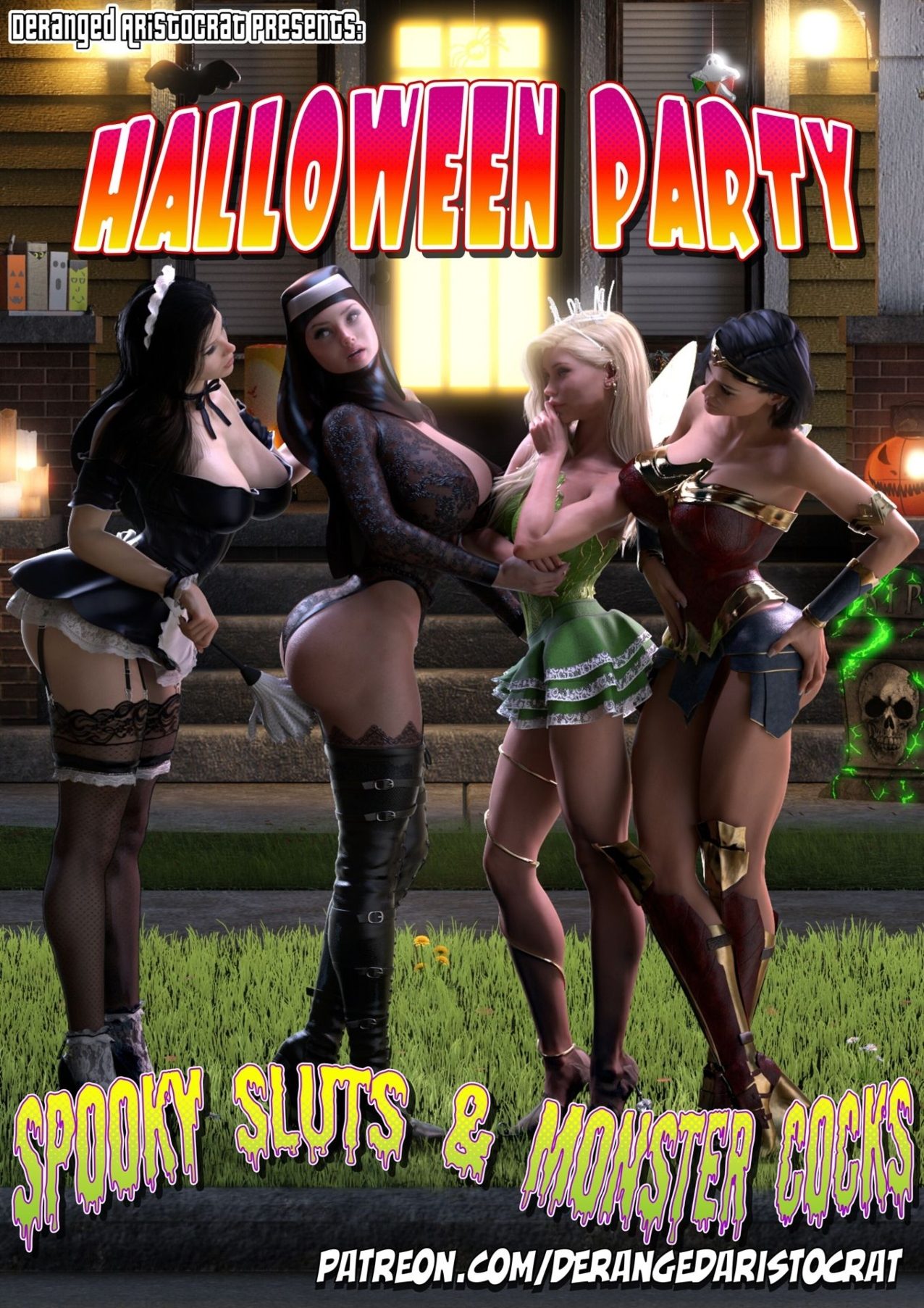 Halloween Party – Spooky Sluts & Monster Cocks by DerangedAristocrat