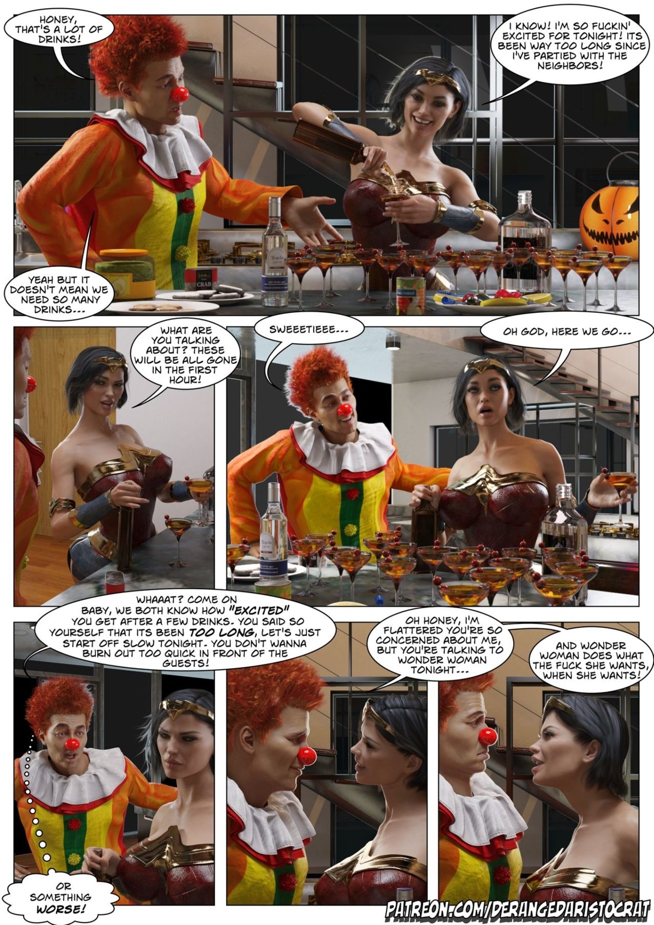 Halloween Party – Spooky Sluts & Monster Cocks by DerangedAristocrat
