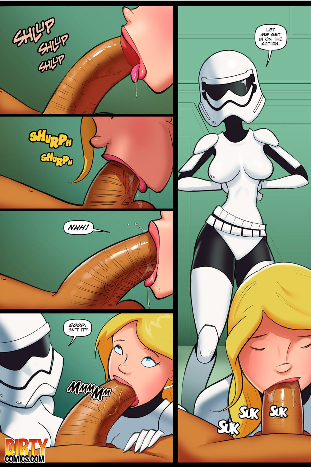 Star Wars Porn Big Boobs - Star Porn - The Cock Awakens Star Wars by JKR - Complete - FreeAdultComix