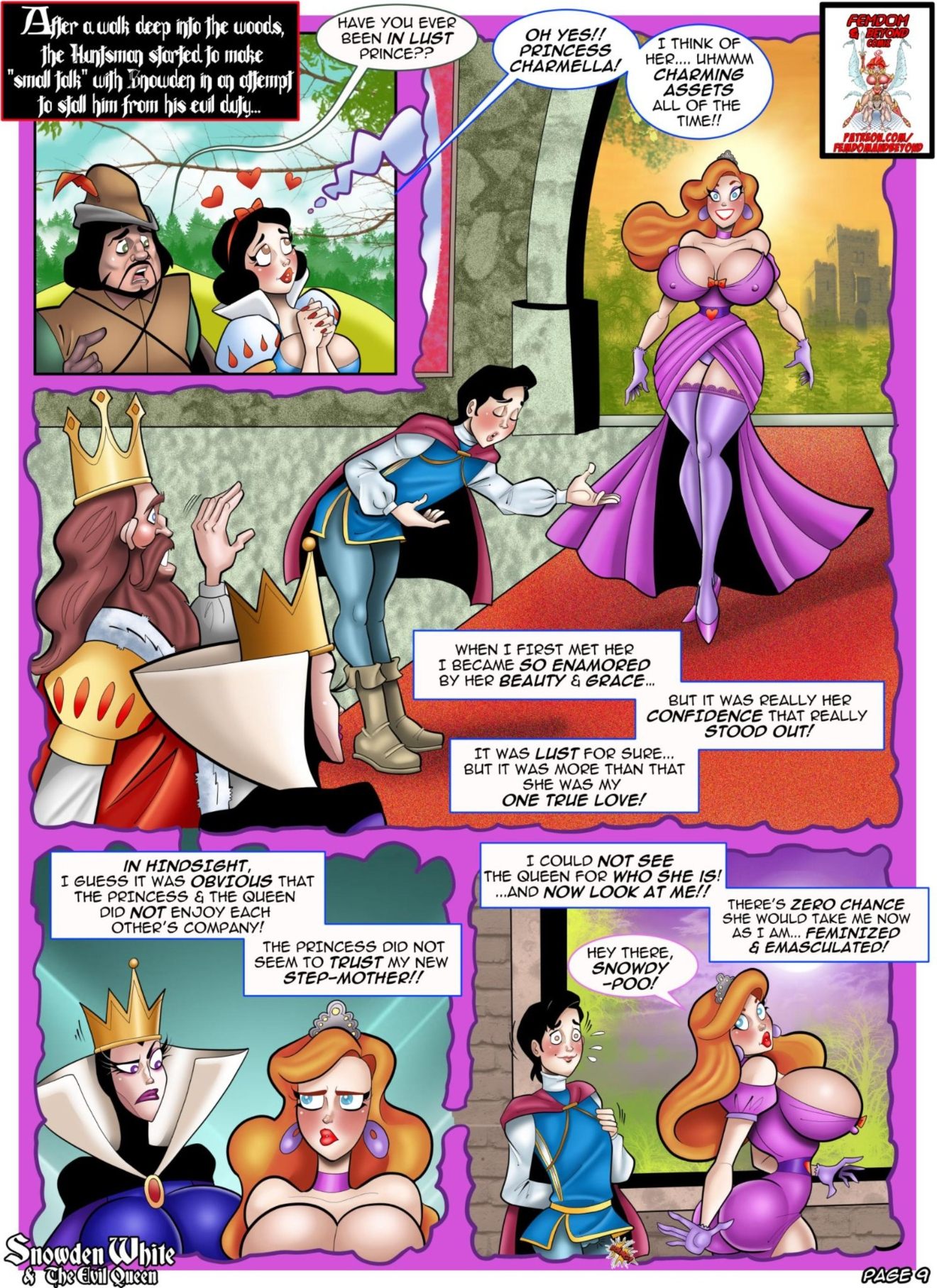 prince charming and the huntsman cartoon gay porn
