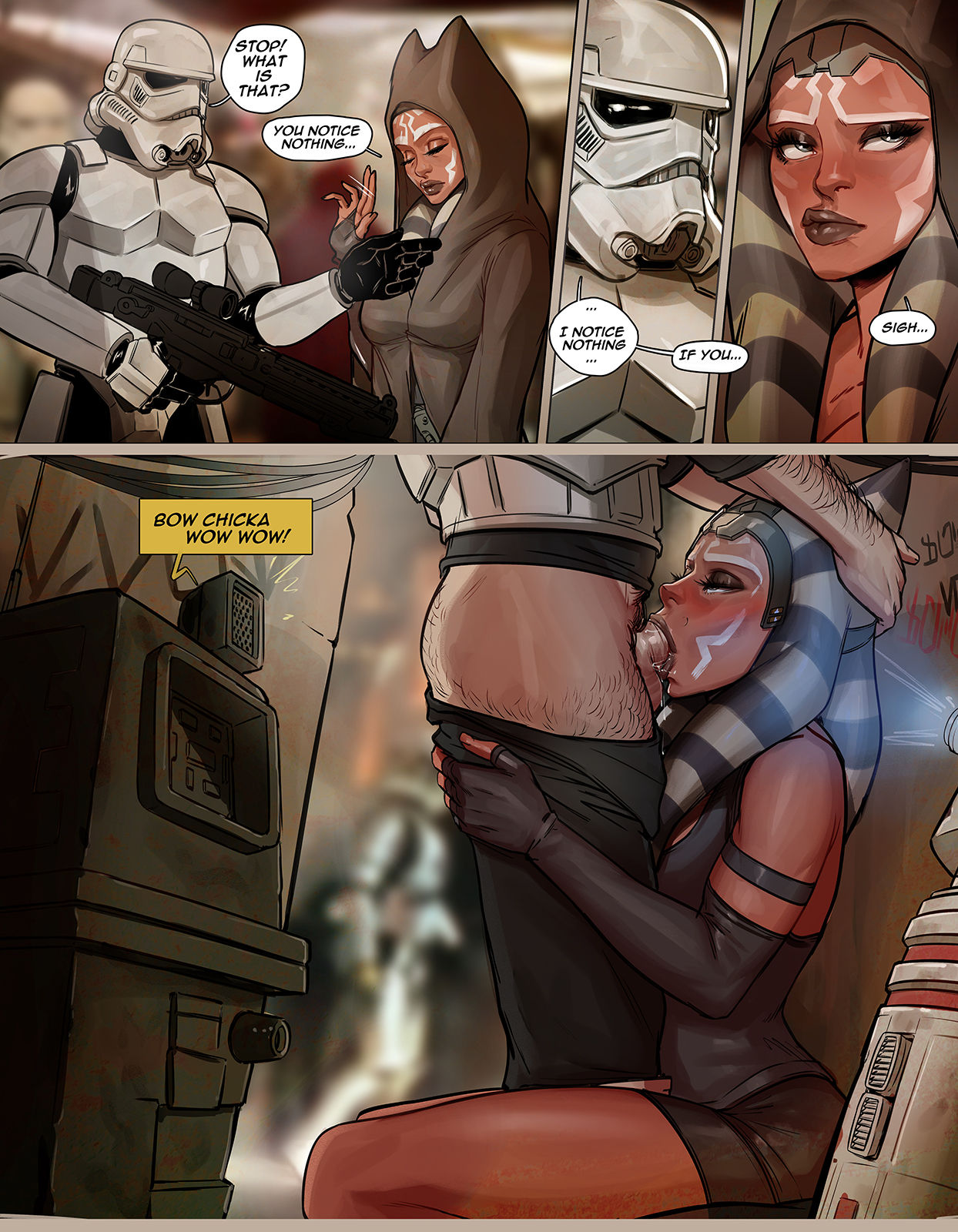 Star Wars Porn 3d Character - star wars Archives - FreeAdultComix