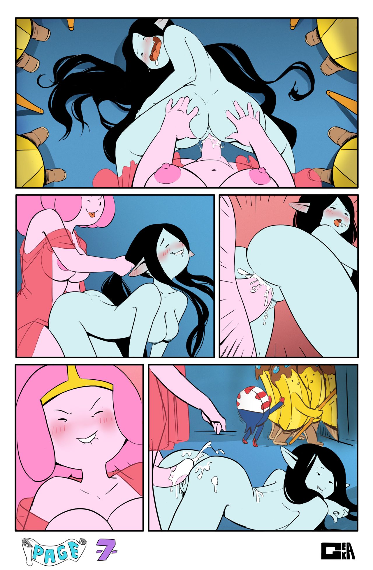 Princess Bubblegum And Marceline Have Sex Comic - Marceline x PB - Adventure Time by Gekasso - FreeAdultComix