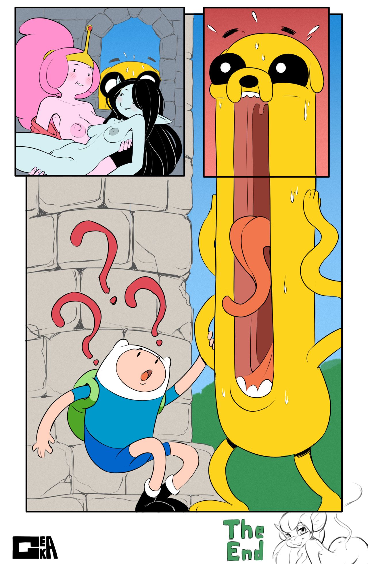 Adventure Time Porn College - Marceline x PB - Adventure Time by Gekasso - FreeAdultComix