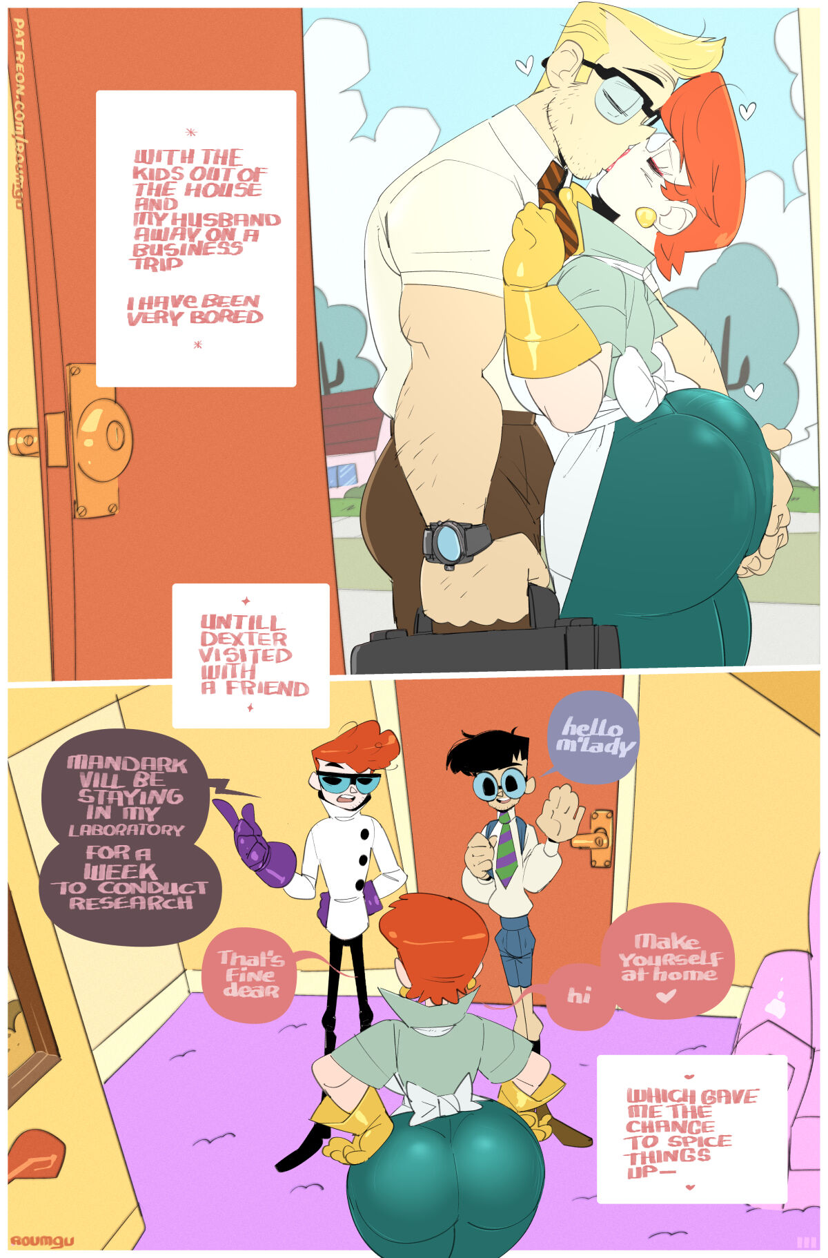 Dexters Lab Porn Mom Son - Moms Project - Dexter's Laboratory by Roumgu - FreeAdultComix