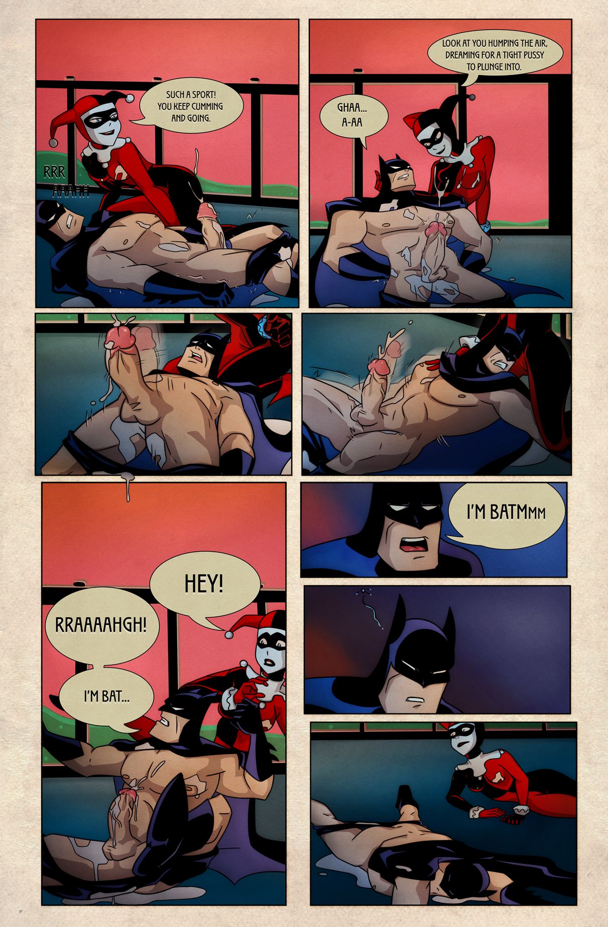 Harley’s Tricks – Batman by Elmrtev