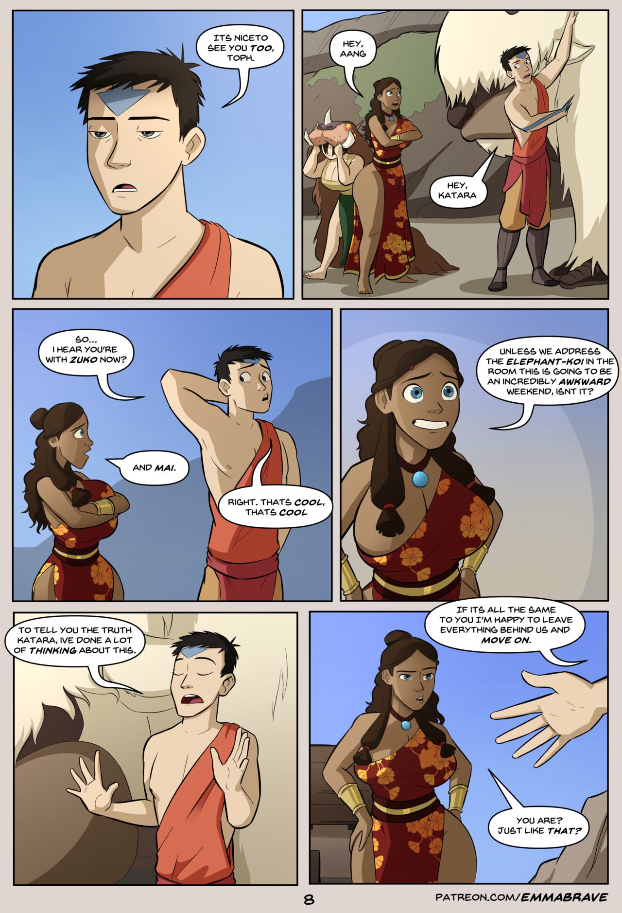 After Avatar #4 by EmmaBrave - FreeAdultComix