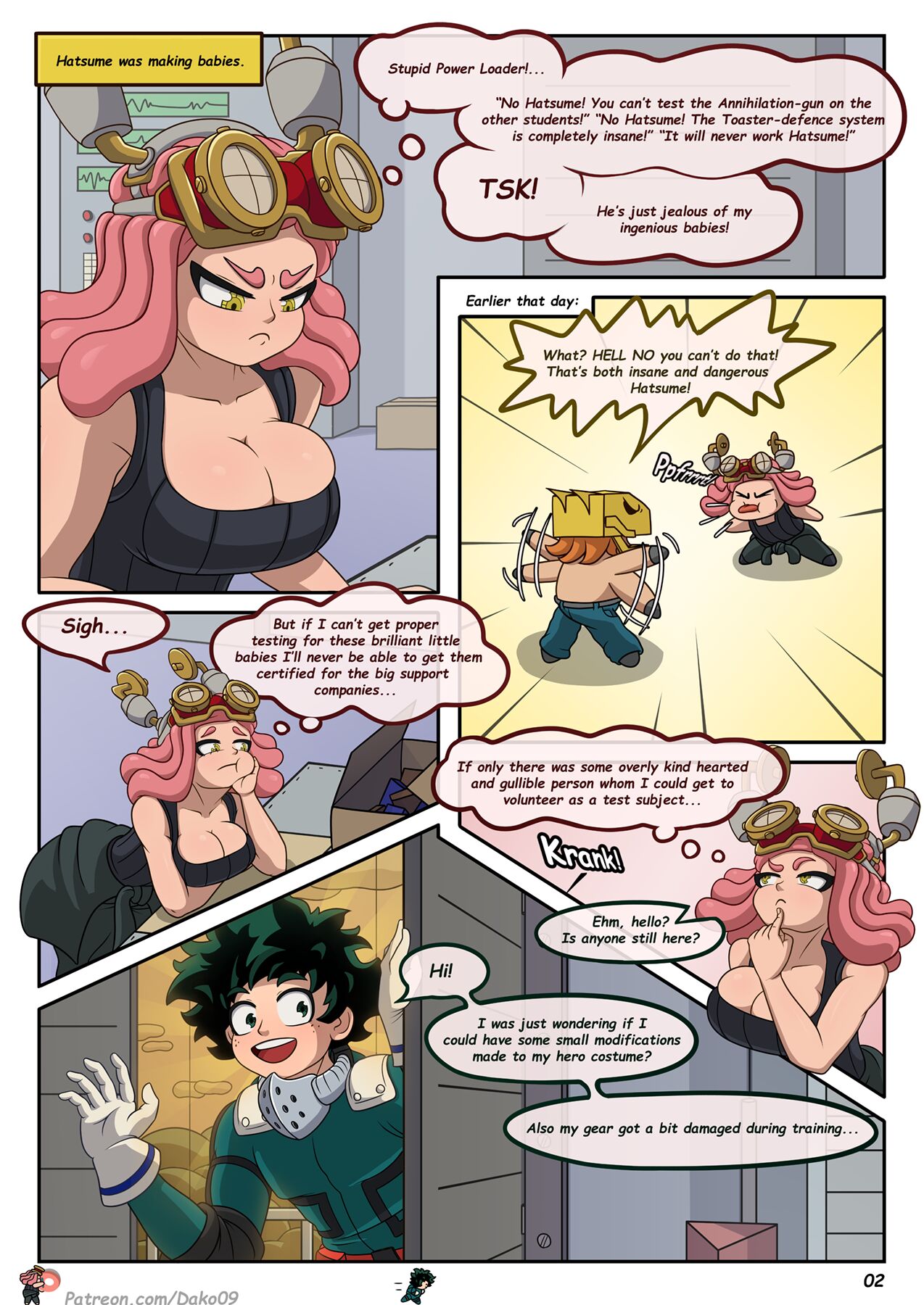 BabyMaking - My Hero Academia by dako09 - FreeComix