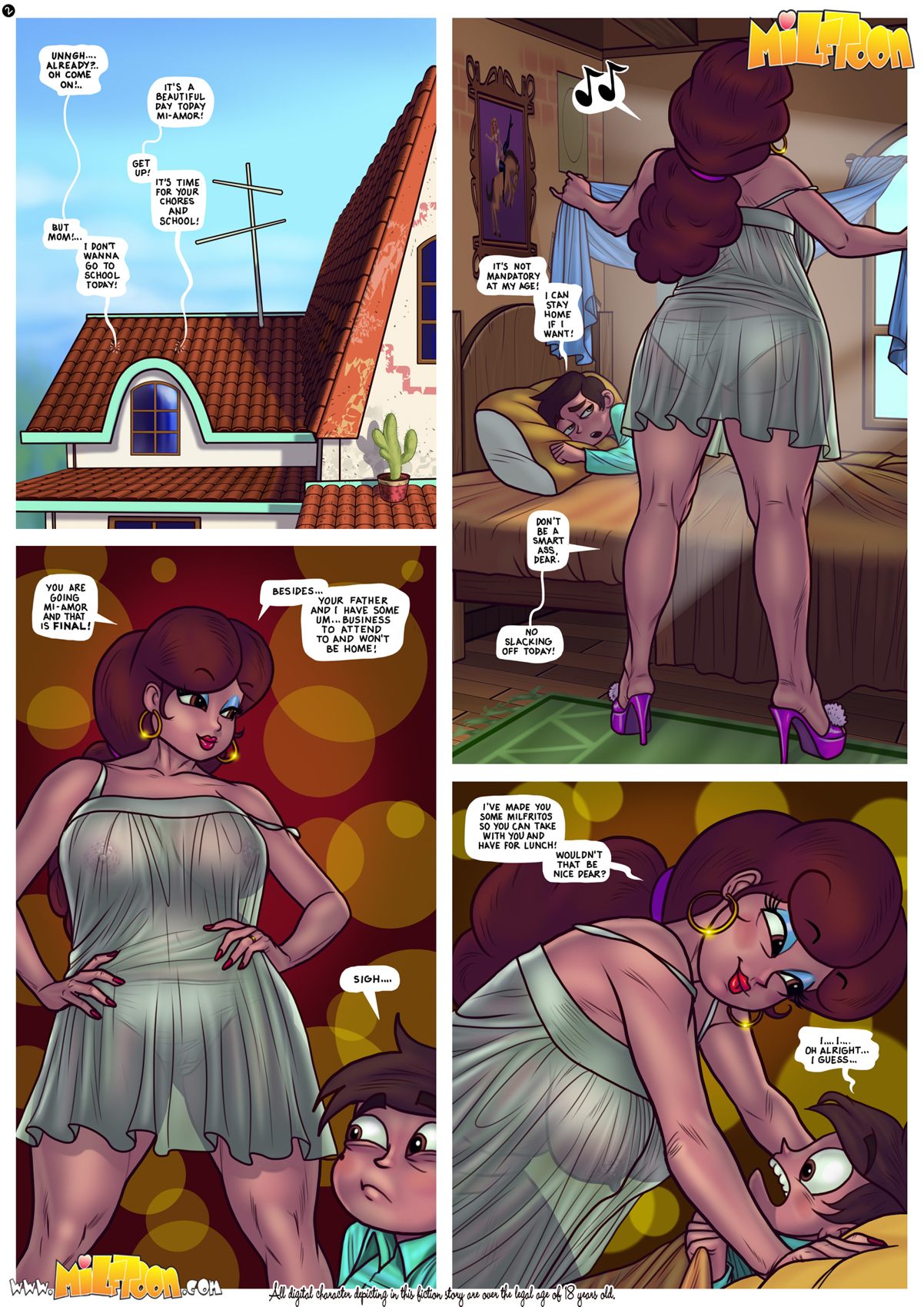 Milftoon – Marco vs the forces of MILF (CUSTOM PAGES + SKIN VARIATION)