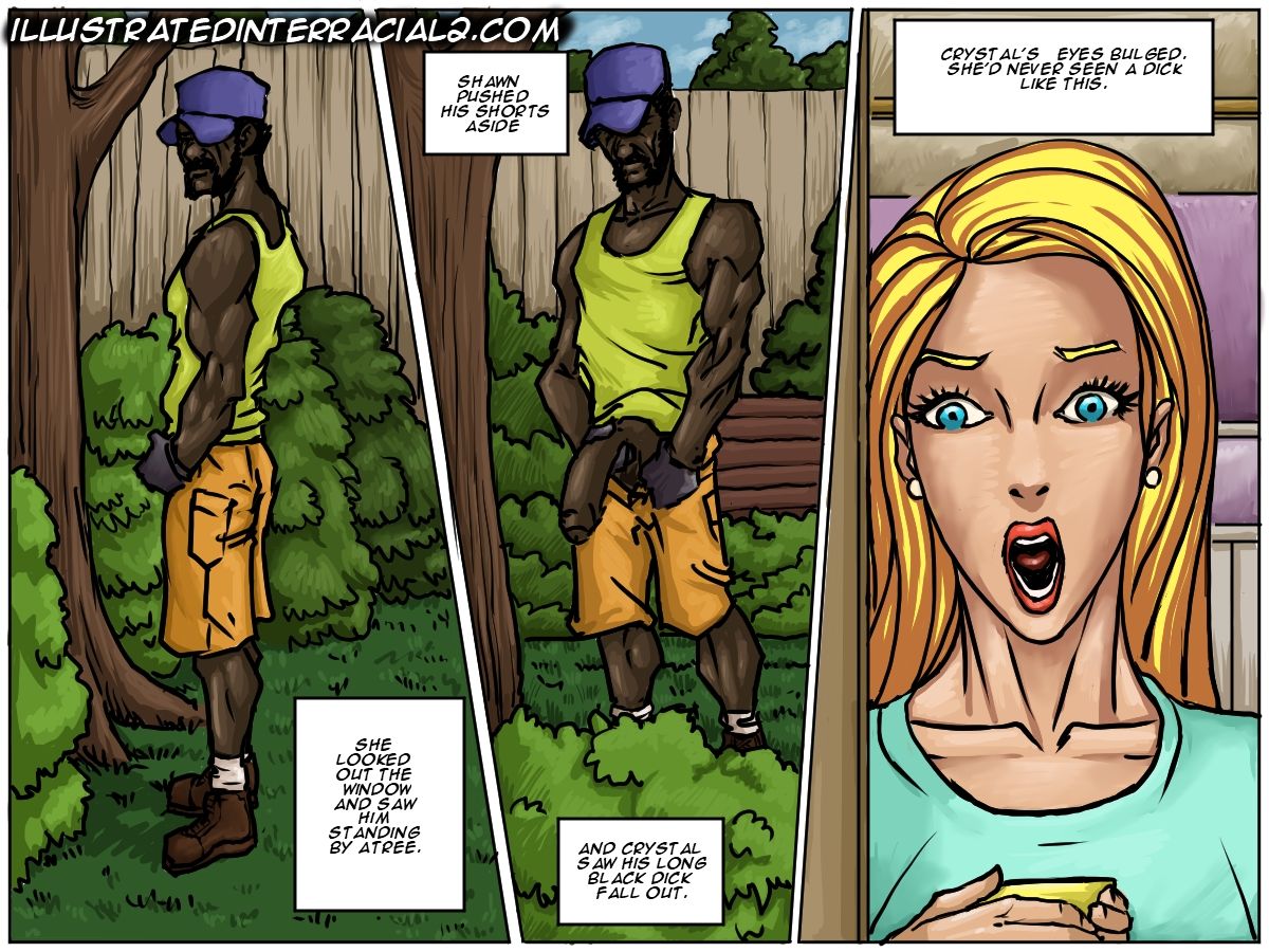 White Man Interracial Cartoon Porn Comics Full - Illustratedinterracial - The Lawn Man - FreeAdultComix