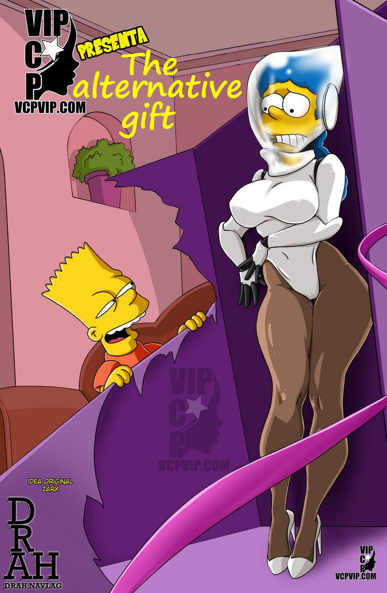 Порно комиксы симпсоны подарок фото 25