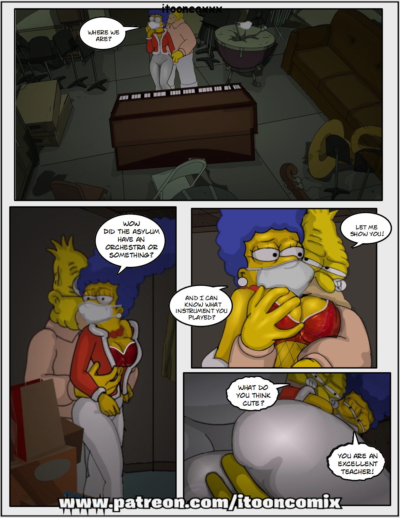 The Simpsons – Navidad 4 by Itooneaxxx 