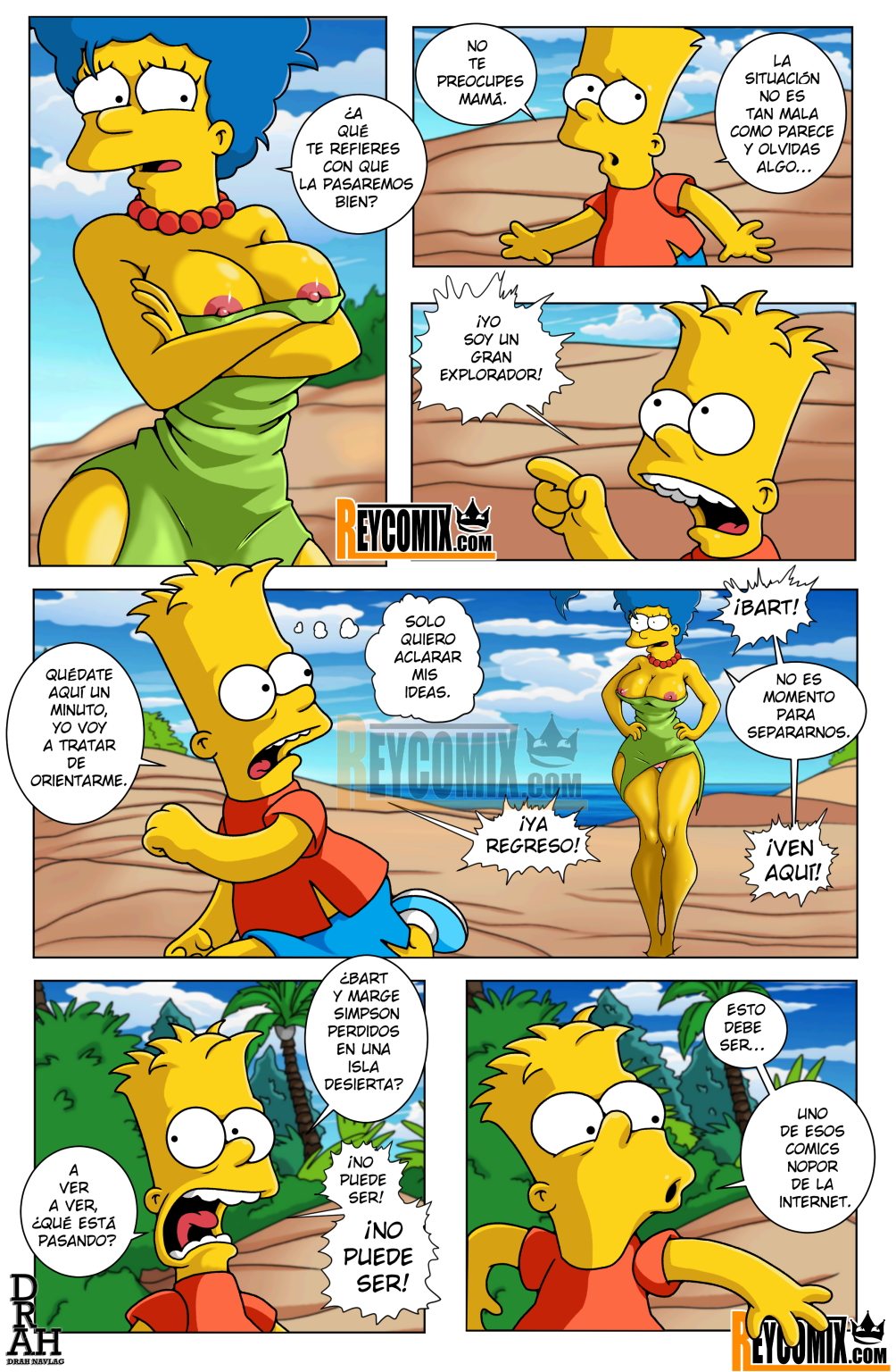 Paraíso – Os Simpsons by Drah (Spanish)