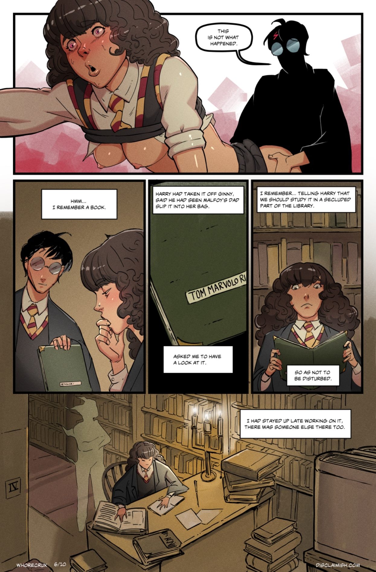 Hermione Granger and The Whorecux 1-2 by Disclaimer