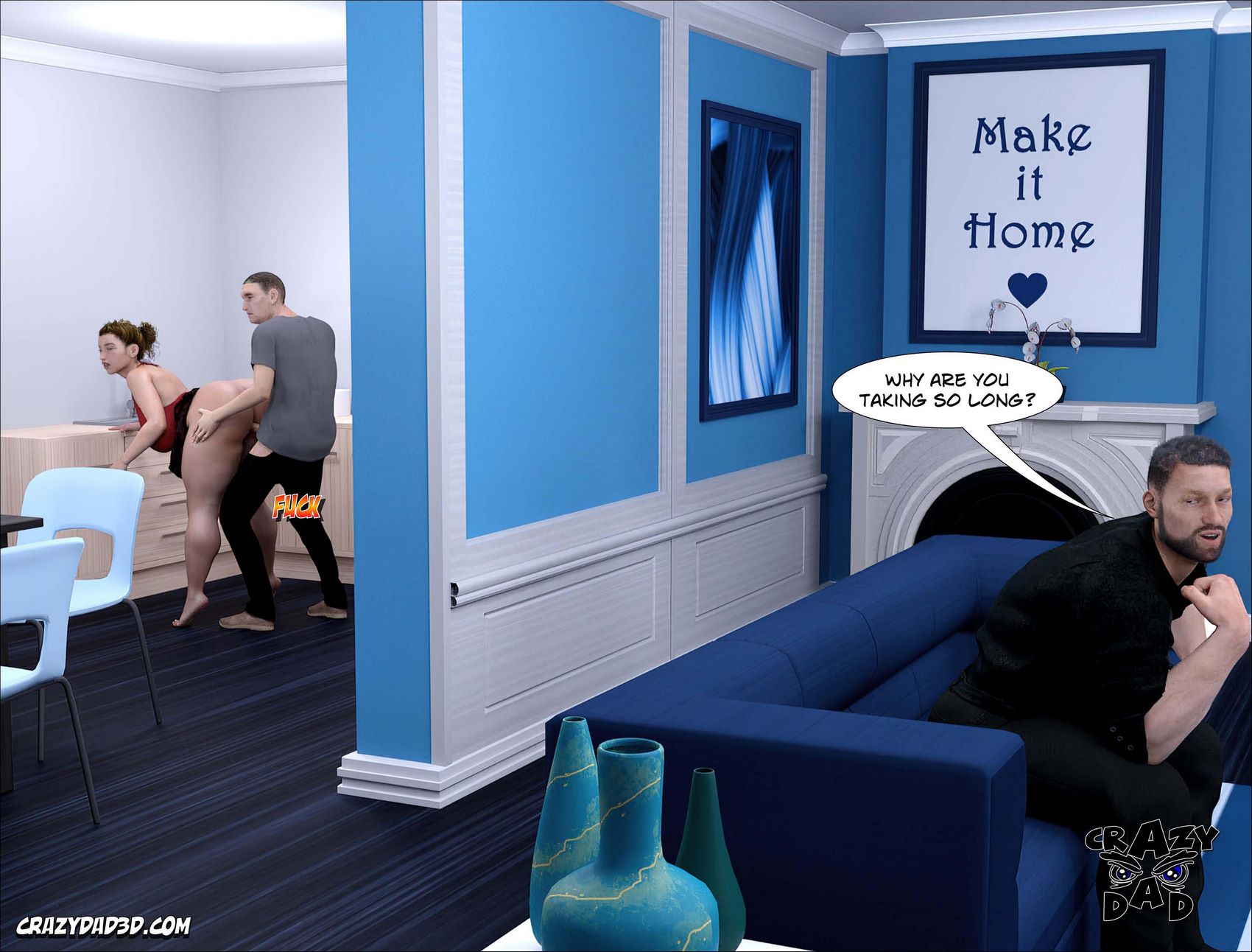 Father-in-Law at Home Part 34 – CrazyDad3D