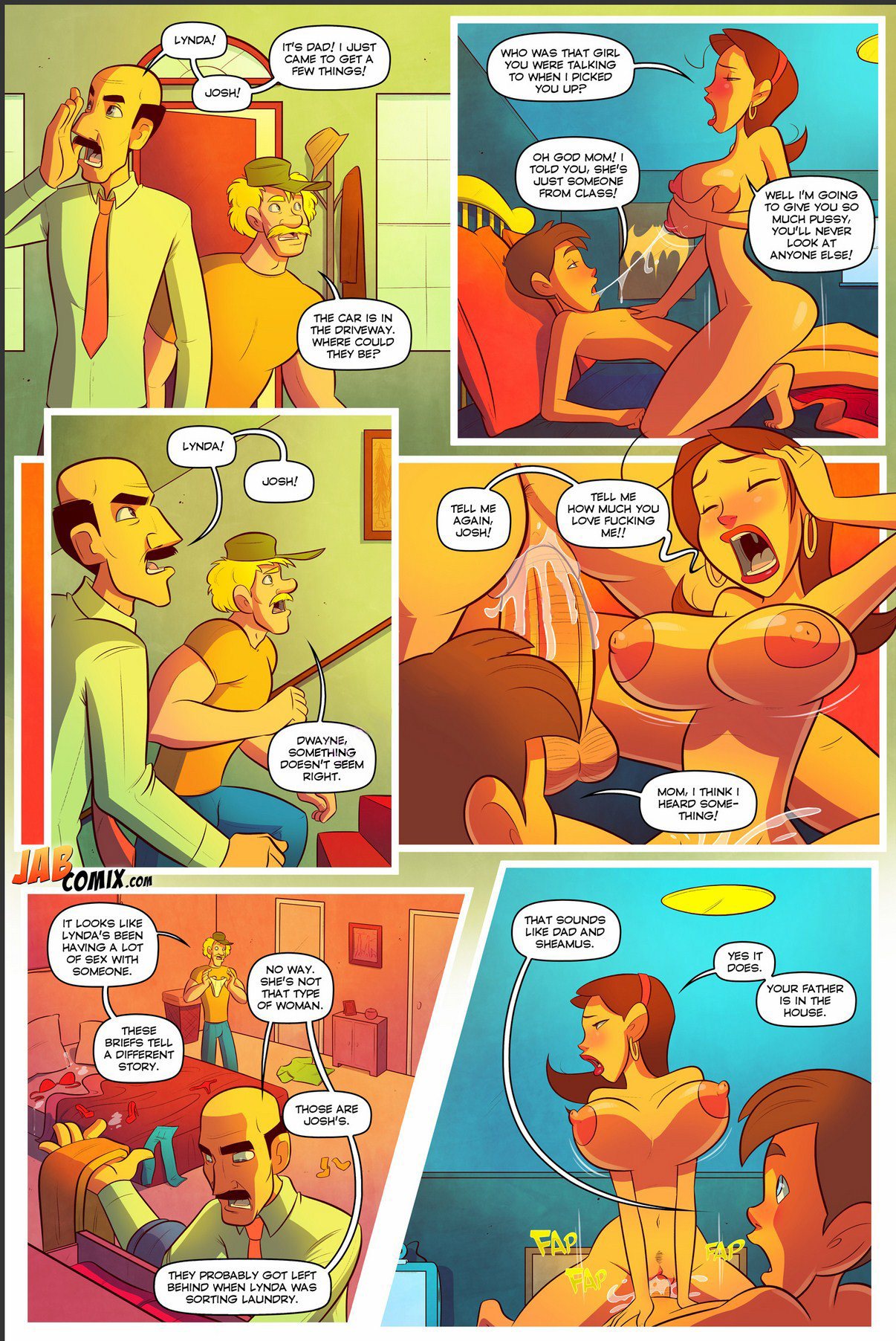 Keeping It Up with the Joneses 1-6 by JabComix